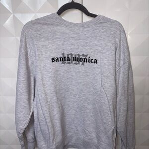 Santa Monica Gray Crewneck Sweater from garage 🩶🩶